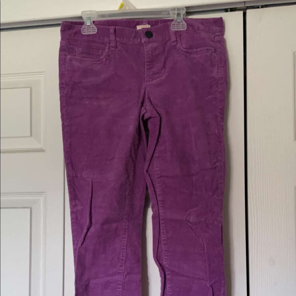 Purple Corduroy Pants